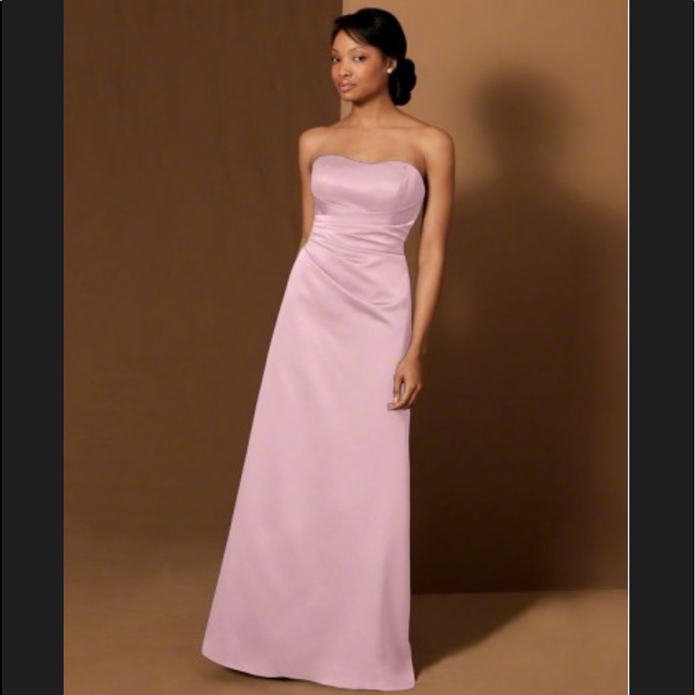 Bridesmaid/Prom Dress, pink Satin